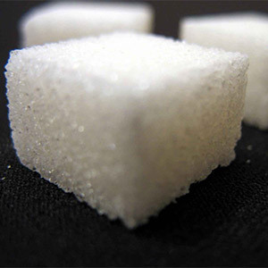 Lump of sugar representing lump-sum IVA